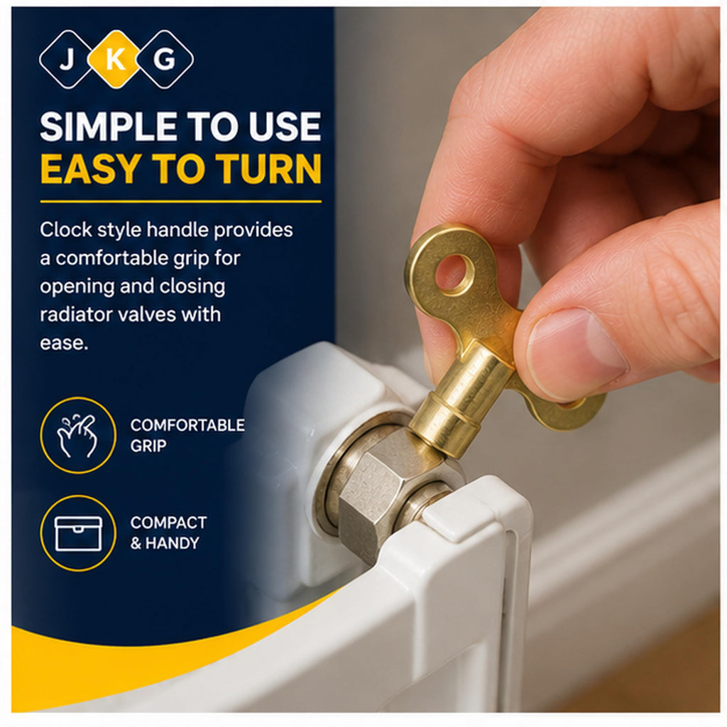 Brass Radiator Bleed Keys – Pack of 2