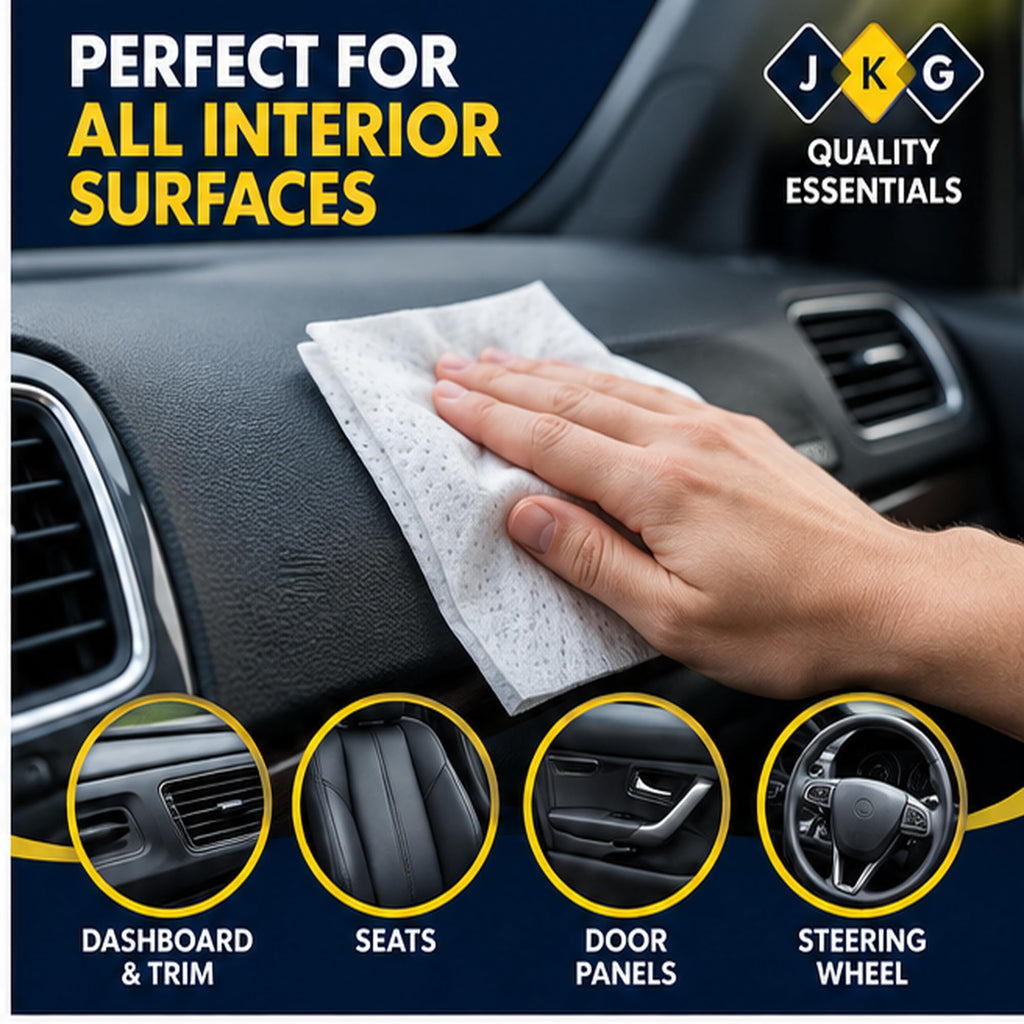 Car Interior Wipes – Pack of 40