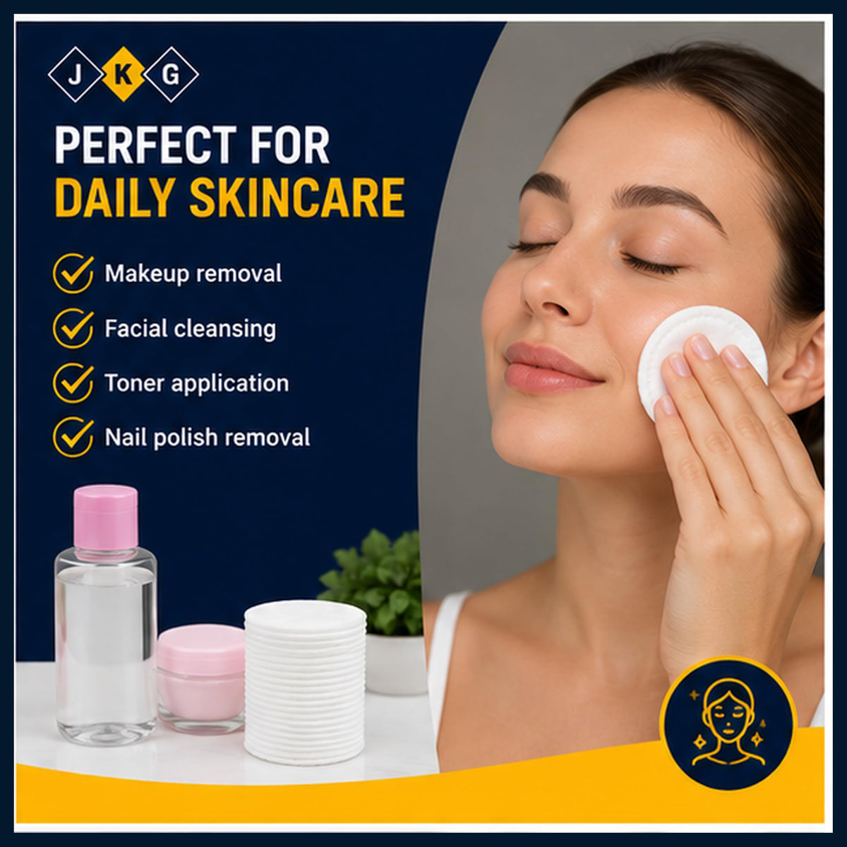 Cotton Wool Pads – Pack of 120