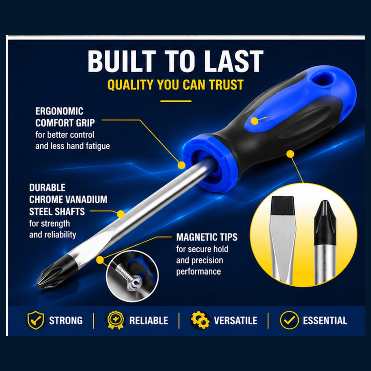 Screwdriver Set – 10 Piece