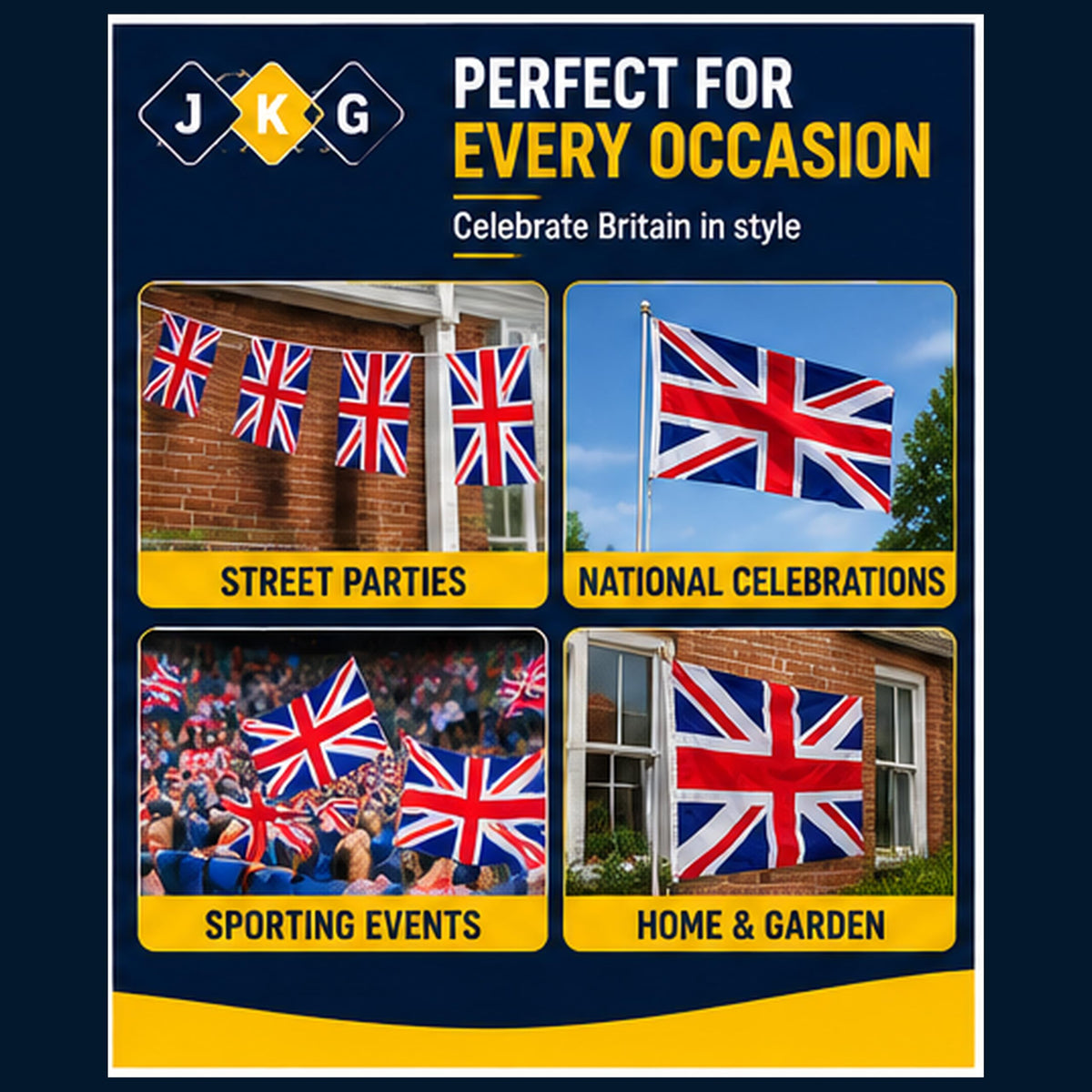 Union Jack Flag – 76 x 50cm