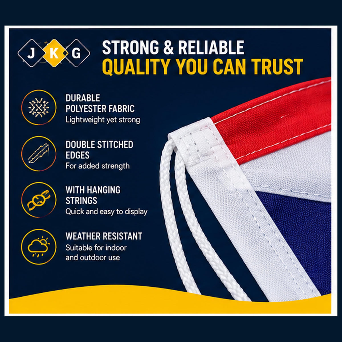 Union Jack Flag – 76 x 50cm